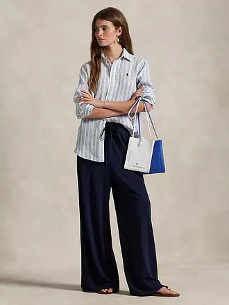 POLO RALPH LAUREN | Blouse en lin | blau